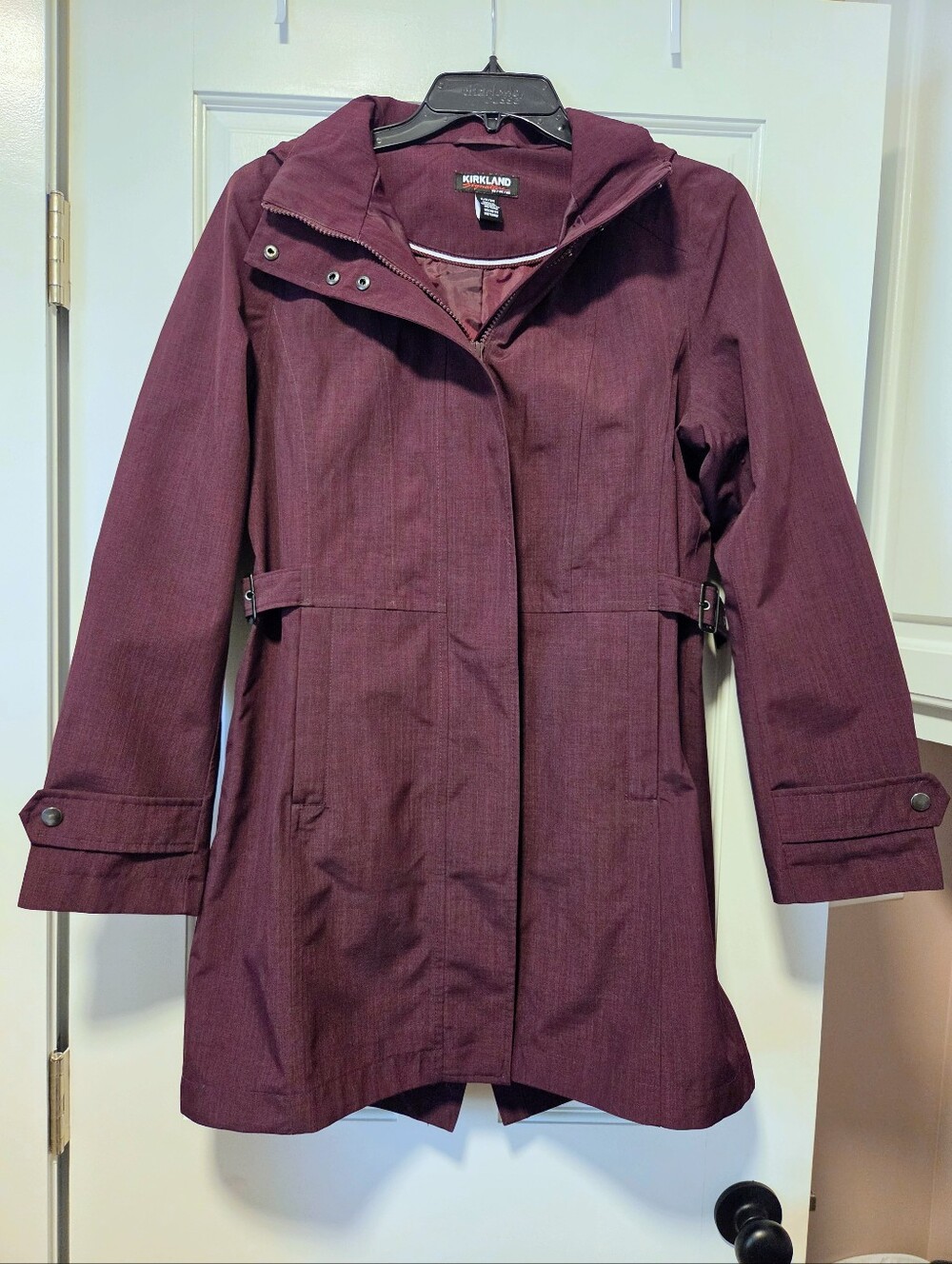 Kirkland Signature Plum Raincoat